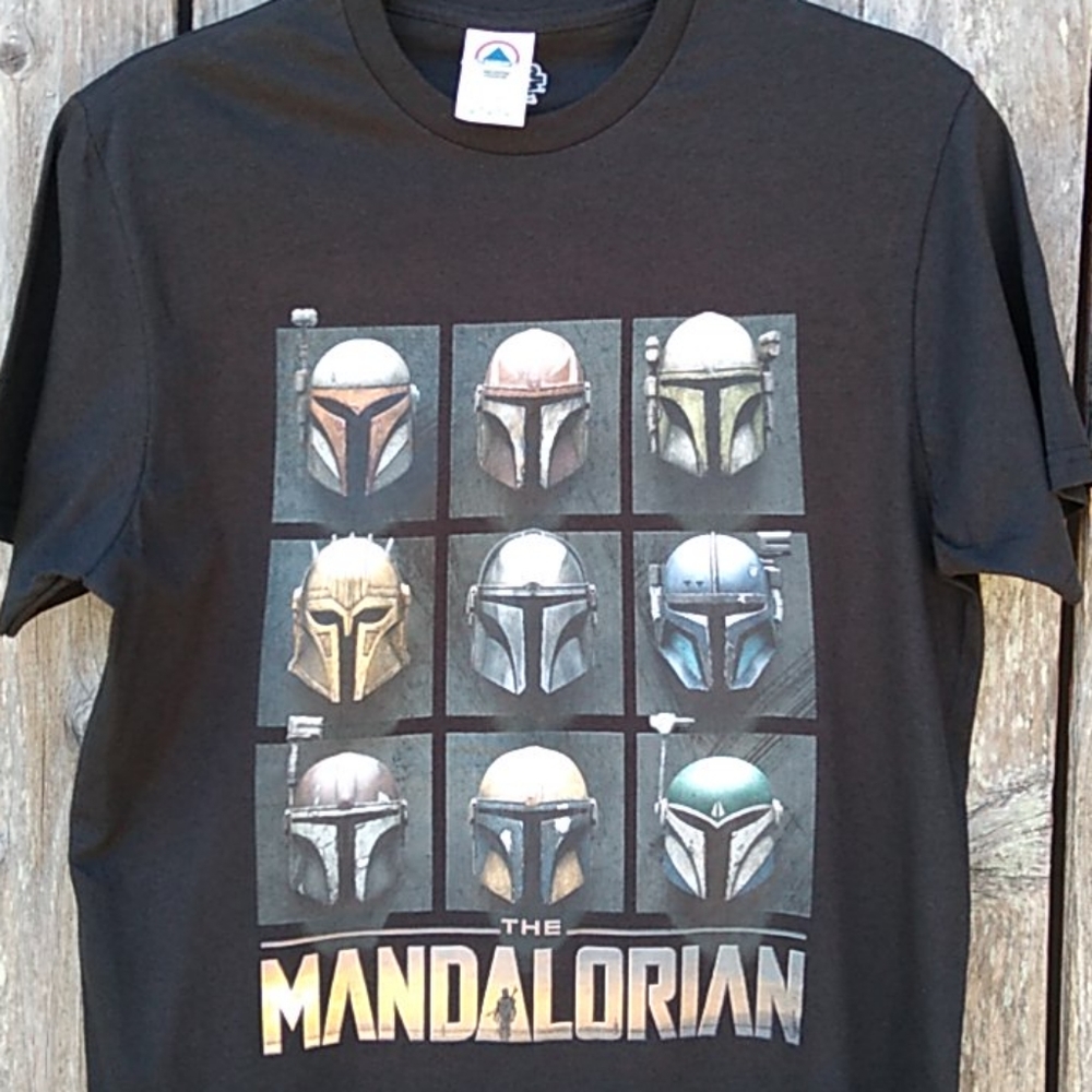 Star Wars T-Shirt Mandalorian size M - Picture 3 of 12